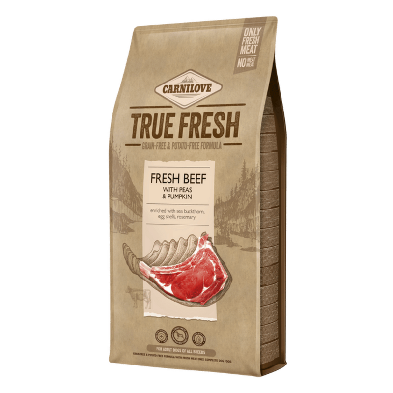 Carnilove True Fresh – Fresh Beef with Peas and Pumpkin 11,4 kg Carnilove True Fresh – Fresh Beef with Peas and Pumpkin 11,4 kg