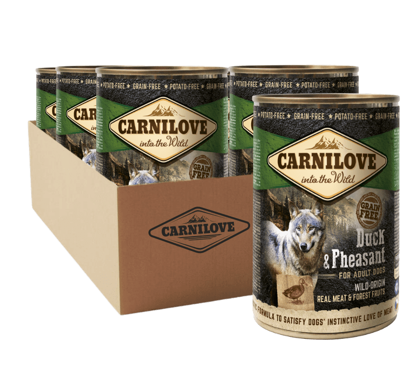 18 x Carnilove Wild Meat Duck & Pheasant 400g 18 x Carnilove Wild Meat Duck & Pheasant 400g