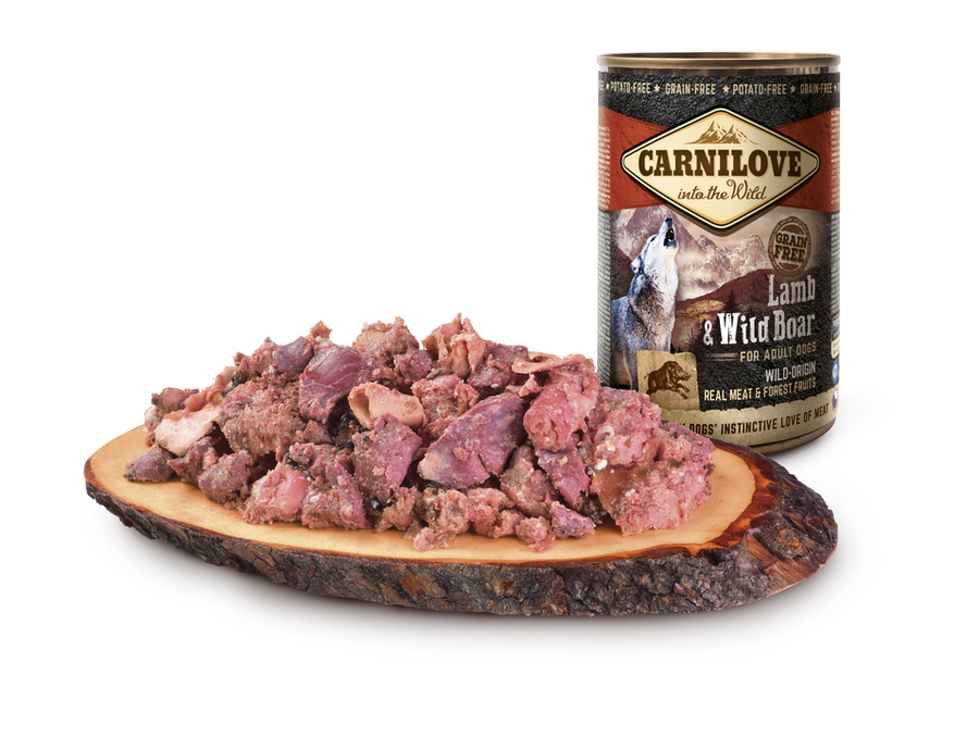18 x Carnilove Wild Meat Lamb & Wild Boar 400g - Obrázek 2