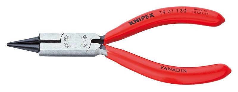 Rovné kulaté kleště 130 mm Knipex s břitem – 1901130 Rovné kulaté kleště 130 mm Knipex s břitem – 1901130