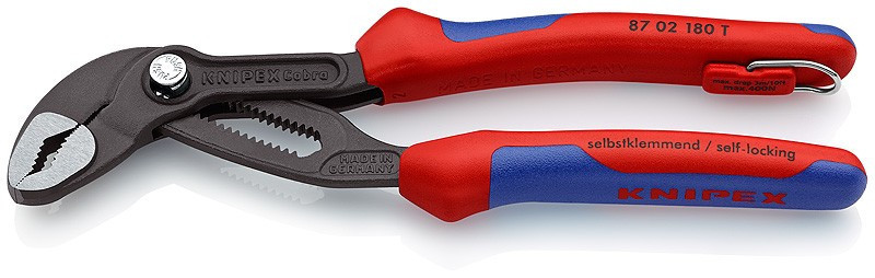 SIKA kleště KNIPEX Cobra ® 180 mm – 8702180T SIKA kleště KNIPEX Cobra ® 180 mm – 8702180T