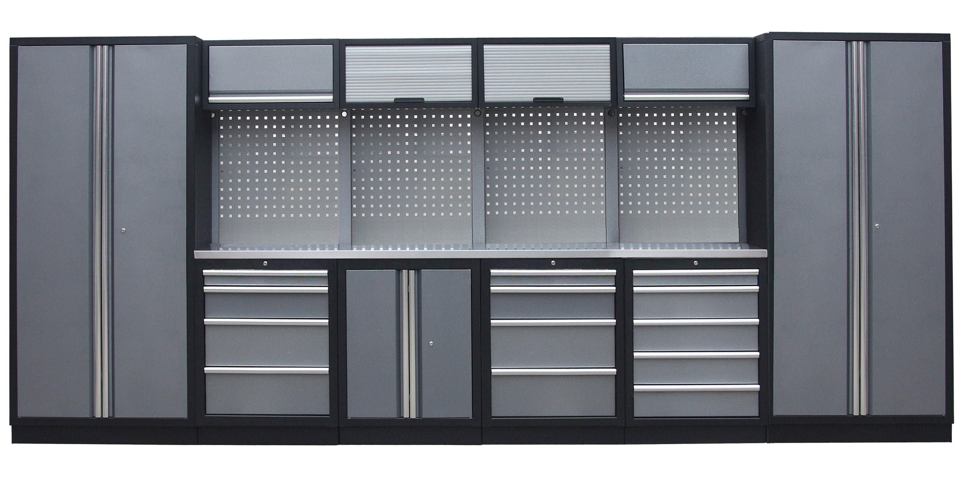 Kvalitní PROFI dílenský nábytek – 4535 x 2000 x 495 mm – TGS1300A11 Kvalitní PROFI dílenský nábytek – 4535 x 2000 x 495 mm – TGS1300A11