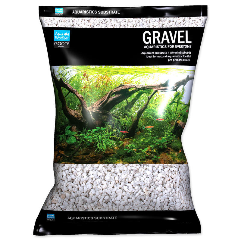 Drť AQUA EXCELLENT bílá 2-4 mm 3kg Drť AQUA EXCELLENT bílá 2-4 mm 3kg