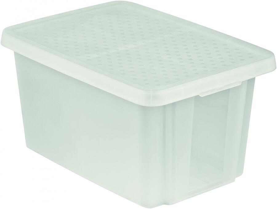 CURVER Essentials Úložný box s víkem Průsvitná 45 l CURVER Essentials Úložný box s víkem Průsvitná 45 l