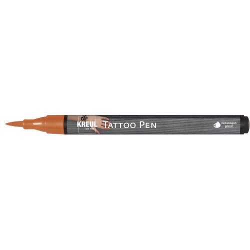 Kreul tetovací fix Tattoo Pen 0,5-3mm hnědý henna Kreul tetovací fix Tattoo Pen 0,5-3mm hnědý henna