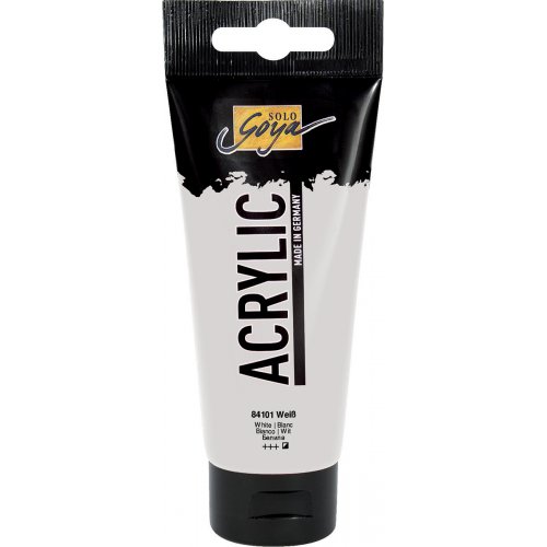 Solo Goya Akrylová barva SOLO GOYA 100 ml BÍLÁ Solo Goya Akrylová barva SOLO GOYA 100 ml BÍLÁ