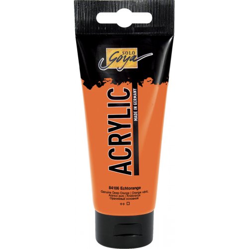 Solo Goya Akrylová barva SOLO GOYA 100 ml ORANŽOVÁ Solo Goya Akrylová barva SOLO GOYA 100 ml ORANŽOVÁ