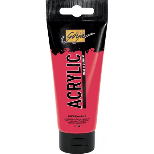 Solo Goya Akrylová barva SOLO GOYA 100 ml KARMÍNOVÁ Solo Goya Akrylová barva SOLO GOYA 100 ml KARMÍNOVÁ