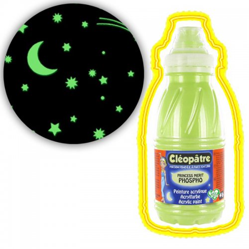 Cleopatre Akrylová barva CLEOPATRE 250 ml FOSFOROVÁ Cleopatre Akrylová barva CLEOPATRE 250 ml FOSFOROVÁ