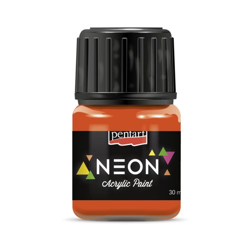 Pentart Akrylová barva NEON PENTART 30 ml ORANŽOVÁ Pentart Akrylová barva NEON PENTART 30 ml ORANŽOVÁ
