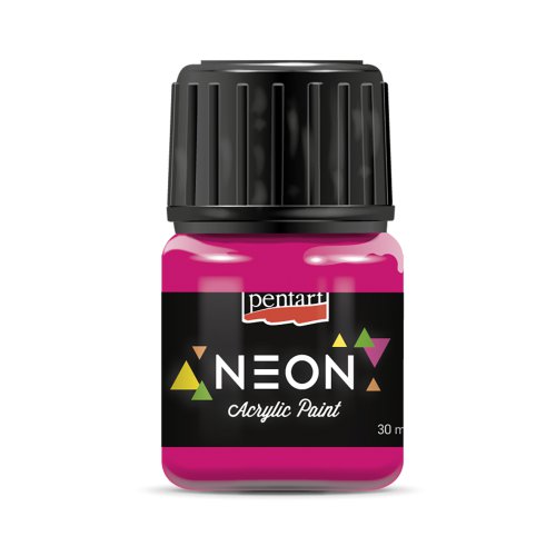 Pentart Akrylová barva NEON PENTART 30 ml RŮŽOVÁ Pentart Akrylová barva NEON PENTART 30 ml RŮŽOVÁ