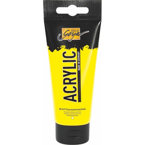 Solo Goya Akrylová barva SOLO GOYA 100 ml FLUORESCENČNÍ ŽLUTÁ Solo Goya Akrylová barva SOLO GOYA 100 ml FLUORESCENČNÍ ŽLUTÁ