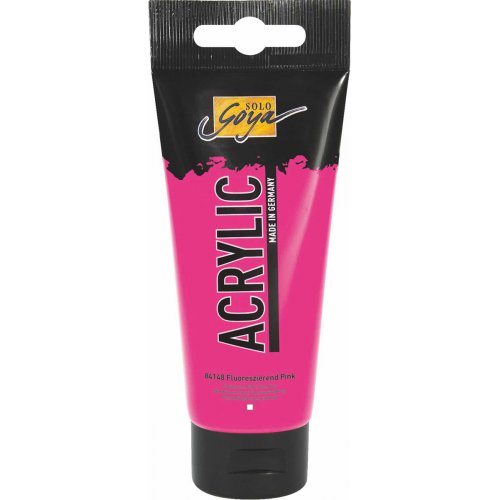 Solo Goya Akrylová barva SOLO GOYA 100 ml FLUORESCENČNÍ RŮŽOVÁ Solo Goya Akrylová barva SOLO GOYA 100 ml FLUORESCENČNÍ RŮŽOVÁ