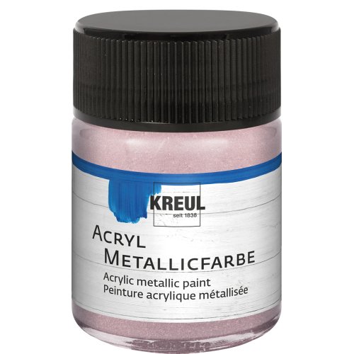 Kreul Akrylová barva metalická KREUL 50 ml RŮŽOVOZLATÁ Kreul Akrylová barva metalická KREUL 50 ml RŮŽOVOZLATÁ