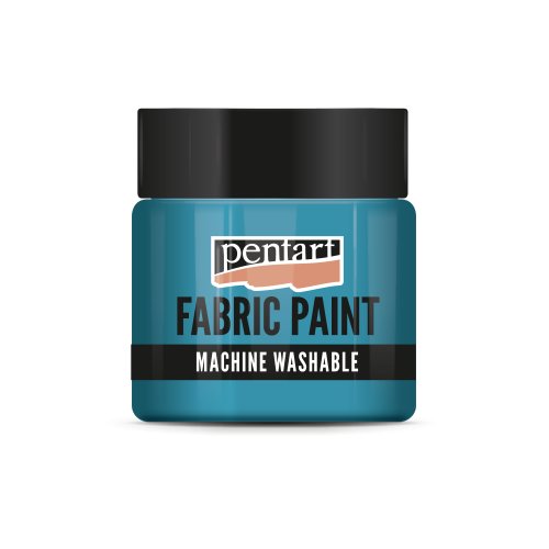 Pentart Barva na světlý a tmavý textil PENTART 50 ml TYRKYSOVÁ MODRÁ Pentart Barva na světlý a tmavý textil PENTART 50 ml TYRKYSOVÁ MODRÁ
