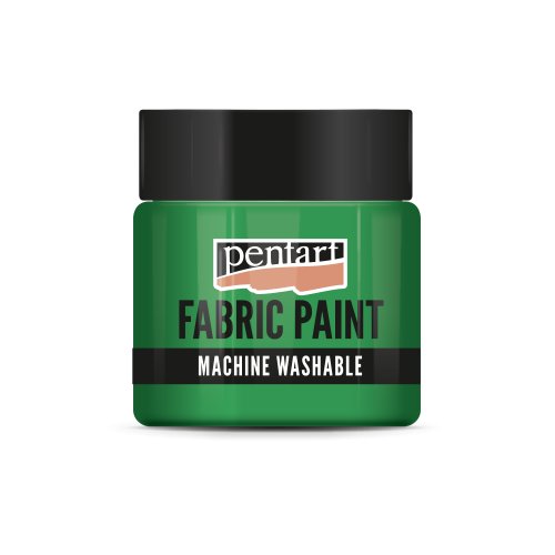 Pentart Barva na světlý a tmavý textil PENTART 50 ml ZELENÁ Pentart Barva na světlý a tmavý textil PENTART 50 ml ZELENÁ