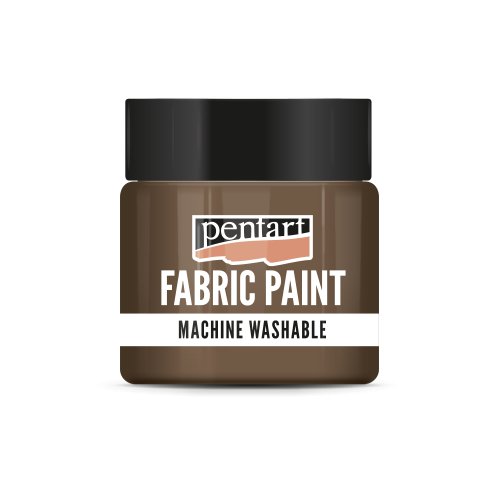 Pentart Barva na světlý a tmavý textil PENTART 50 ml HNĚDÁ Pentart Barva na světlý a tmavý textil PENTART 50 ml HNĚDÁ