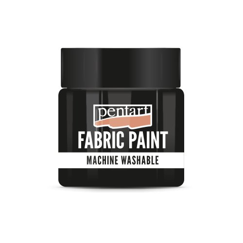 Pentart Barva na světlý a tmavý textil PENTART 50 ml ČERNÁ Pentart Barva na světlý a tmavý textil PENTART 50 ml ČERNÁ