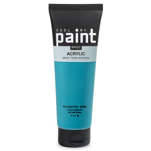 FeelMyPaint Akrylová barva FeelMyPaint 120 ml TYRKYSOVÁ DEEP – certifikace o bezpečnosti dětských hraček FeelMyPaint Akrylová barva FeelMyPaint 120 ml TYRKYSOVÁ DEEP – certifikace o bezpečnosti dětských hraček