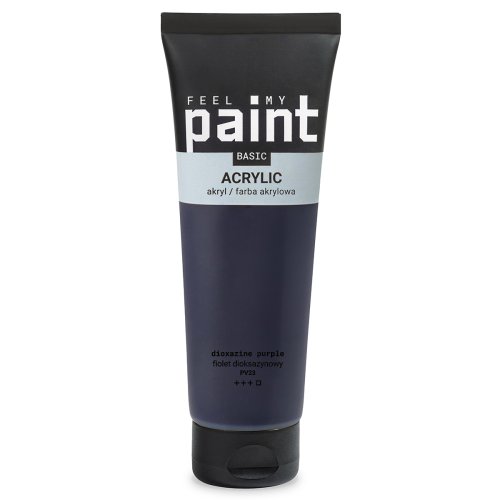 FeelMyPaint Akrylová barva FeelMyPaint 120 ml DIOXAZINE PURPUROVÁ – certifikace o bezpečnosti dětských hraček FeelMyPaint Akrylová barva FeelMyPaint 120 ml DIOXAZINE PURPUROVÁ – certifikace o bezpečnosti dětských hraček