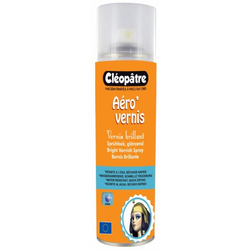 Cleopatre Lesklý lak ve spreji CLEOPATRE 250 ml Cleopatre Lesklý lak ve spreji CLEOPATRE 250 ml