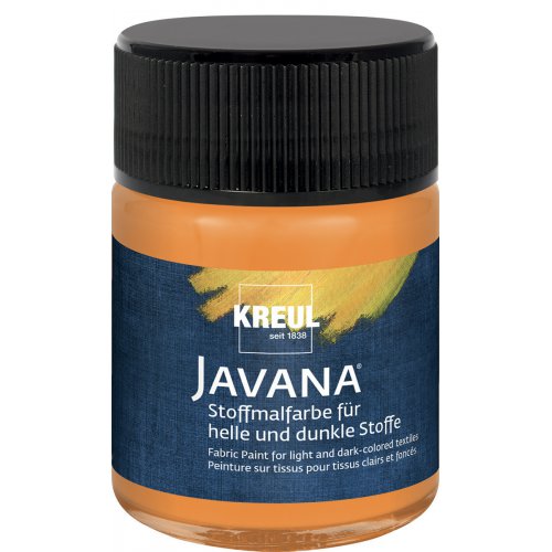 Kreul Barva na světlý a tmavý textil JAVANA 50 ml ORANŽOVÁ Kreul Barva na světlý a tmavý textil JAVANA 50 ml ORANŽOVÁ