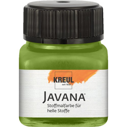 Kreul Barva na světlý textil JAVANA 20 ml OLIVOVÁ ZELENÁ Kreul Barva na světlý textil JAVANA 20 ml OLIVOVÁ ZELENÁ