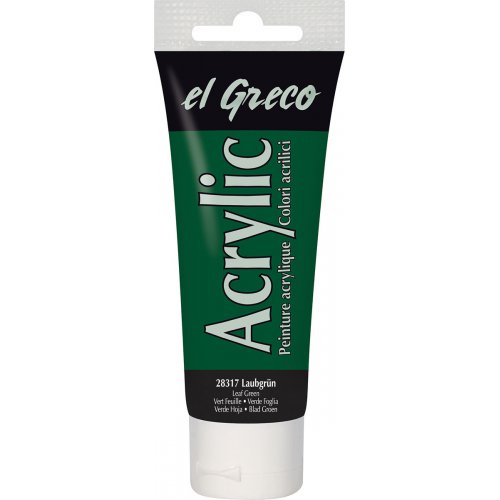 Kreul Akrylová barva EL GRECO 75 ml LISTOVÁ ZELENÁ Kreul Akrylová barva EL GRECO 75 ml LISTOVÁ ZELENÁ