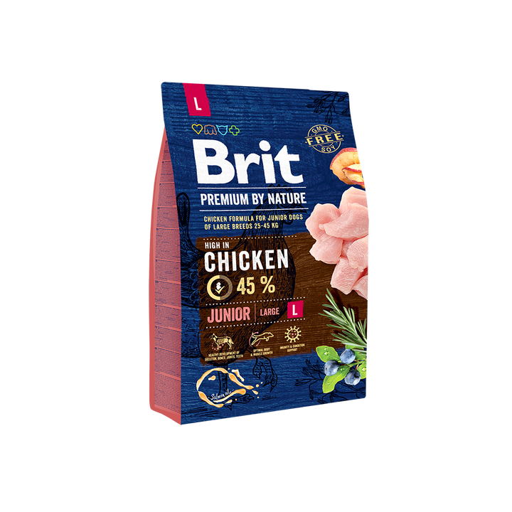 Brit Premium by Nature Junior L – Expirace 3 kg Brit Premium by Nature Junior L – Expirace 3 kg