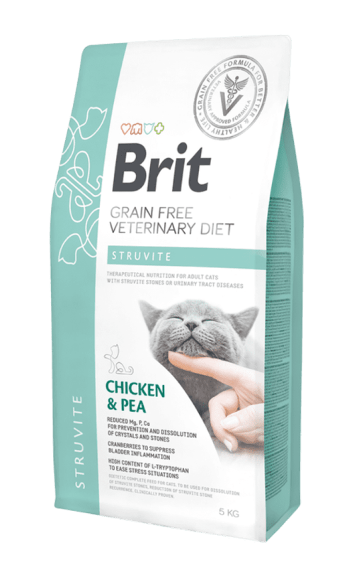 Brit GF Veterinary Diets Cat Struvite 5 kg Brit GF Veterinary Diets Cat Struvite 5 kg