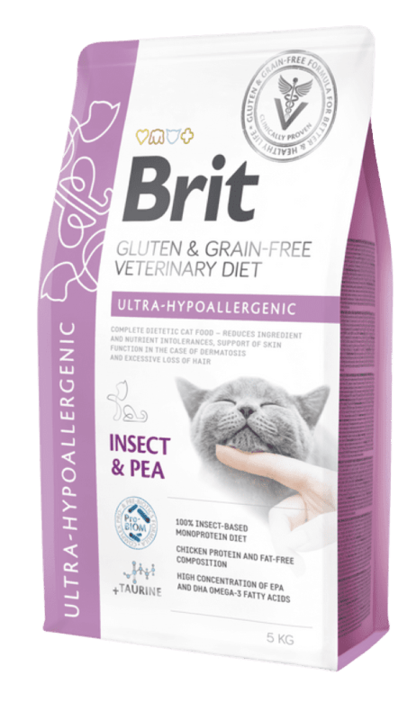 Brit GF Veterinary Diets Cat Ultra-hypoallergenic 5 kg Brit GF Veterinary Diets Cat Ultra-hypoallergenic 5 kg