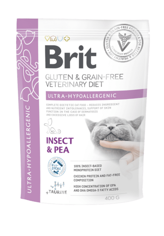 Brit GF Veterinary Diets Cat Ultra-hypoallergenic 400 g Brit GF Veterinary Diets Cat Ultra-hypoallergenic 400 g