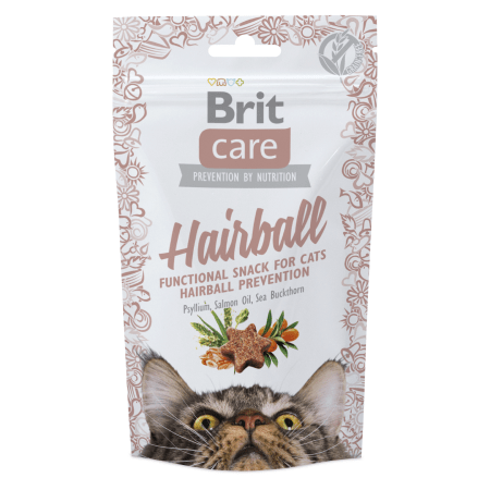 Brit Care Cat Snack Hairball 50 g Brit Care Cat Snack Hairball 50 g
