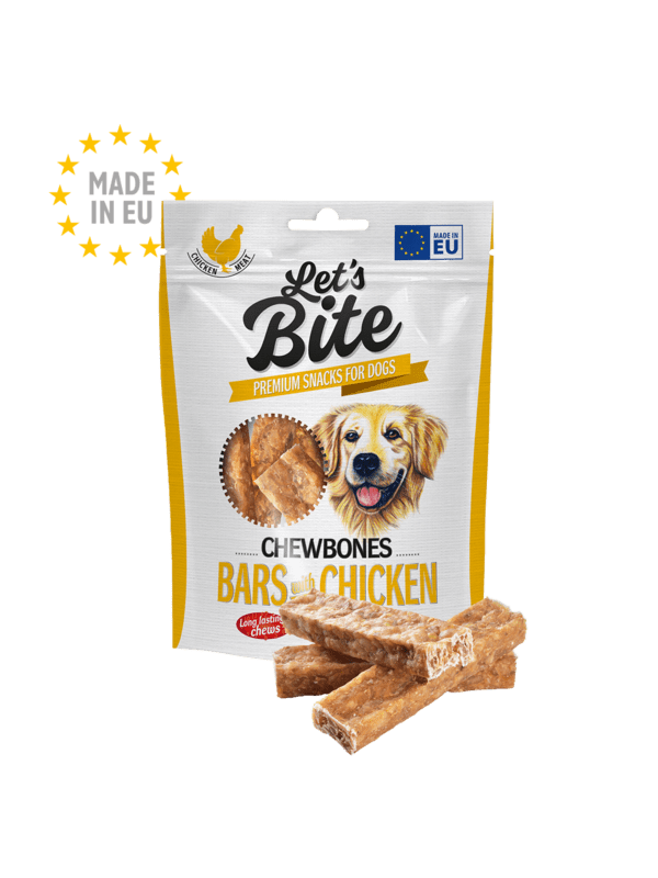 Let’s Bite Chewbones. Bars with Chicken 175 g Let’s Bite Chewbones. Bars with Chicken 175 g