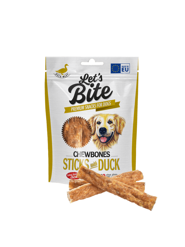 Let’s Bite Chewbones. Sticks with Duck 120 g Let’s Bite Chewbones. Sticks with Duck 120 g