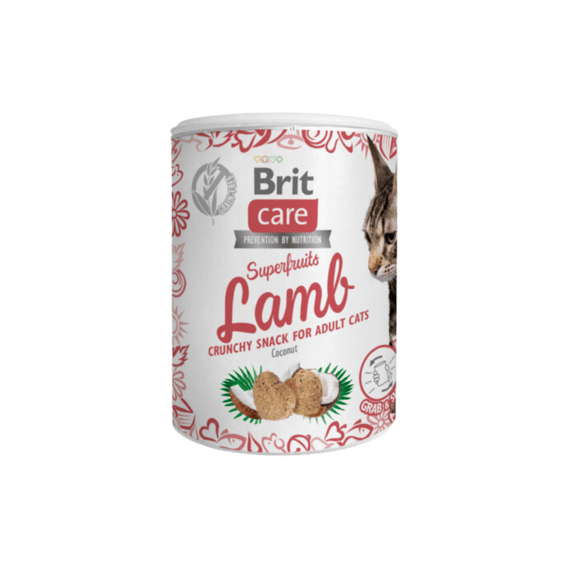 Brit Care Cat Snack Superfruits Lamb 100 g Brit Care Cat Snack Superfruits Lamb 100 g