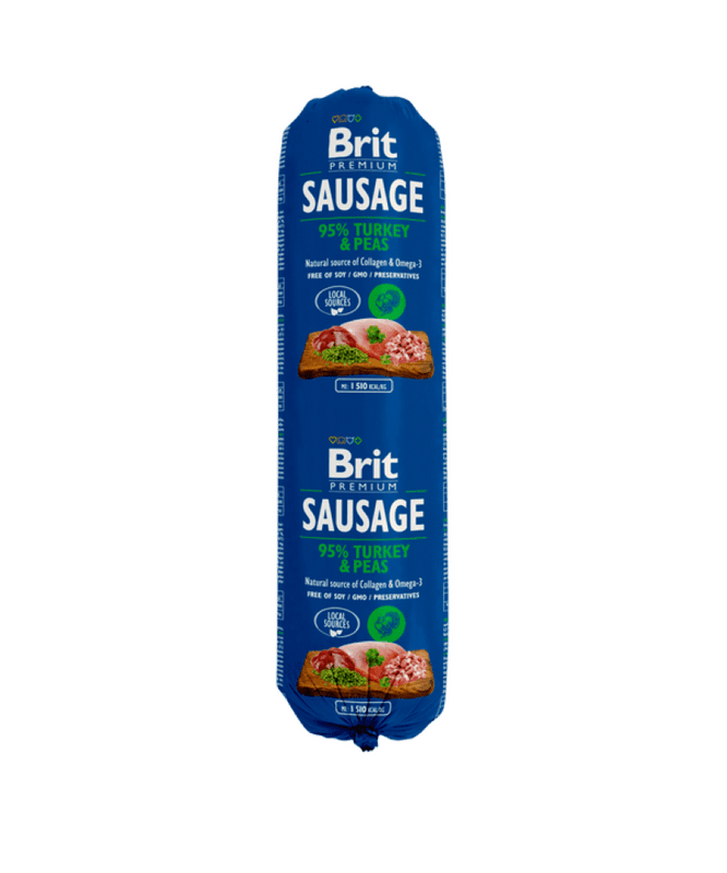 Brit Sausage Turkey & Pea 800 g Brit Sausage Turkey & Pea 800 g