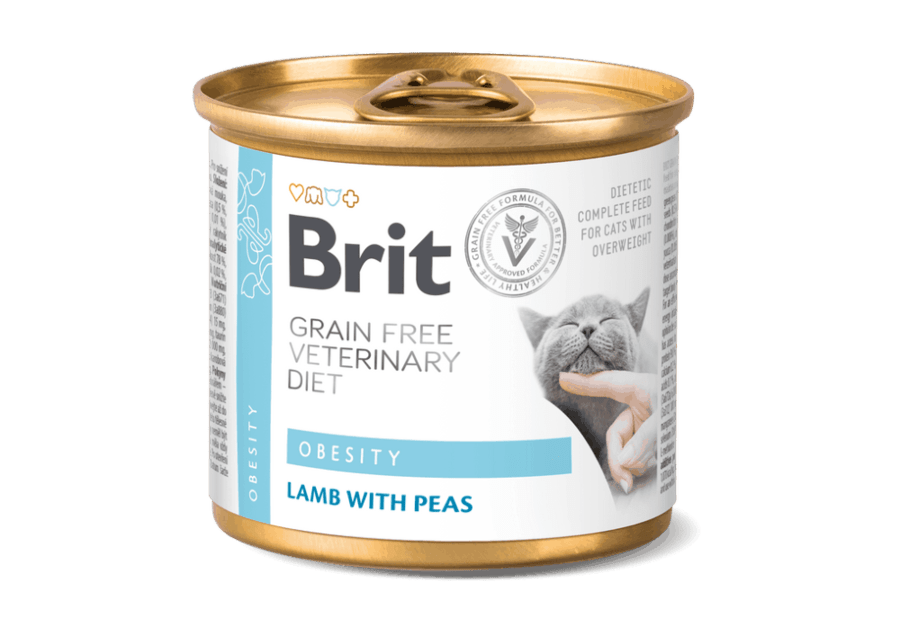 Brit GF Veterinary Diet Cat Cans Obesity 200 g Brit GF Veterinary Diet Cat Cans Obesity 200 g