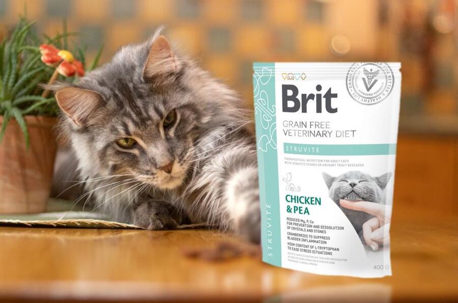 Brit GF Veterinary Diets Cat Struvite 2 kg - Obrázek 2