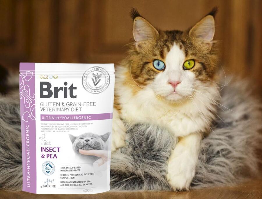 Brit GF Veterinary Diets Cat Ultra-hypoallergenic 5 kg - Obrázek 2