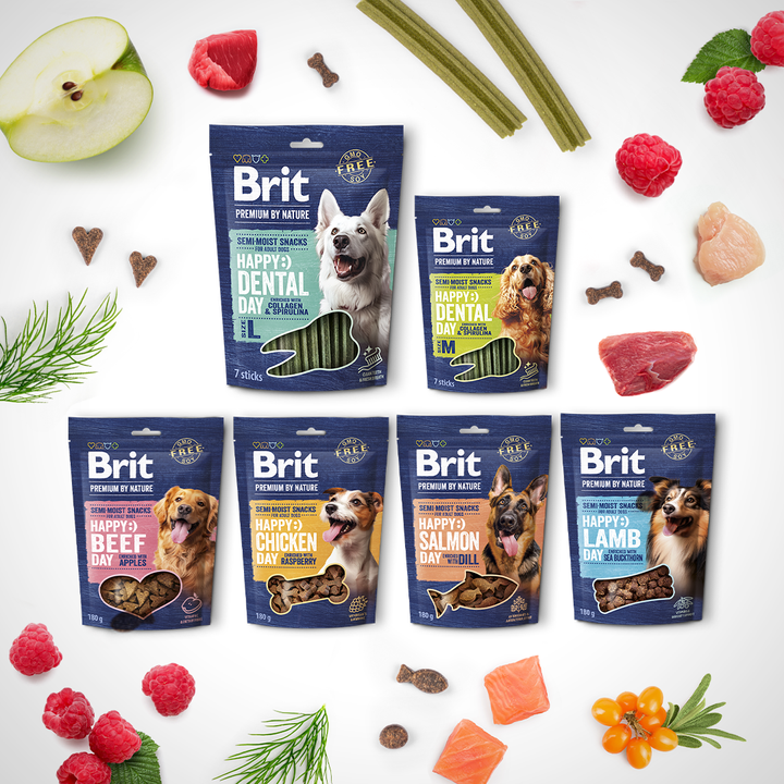 Brit Premium by Nature Dog Dental Snacks L 250 g - Obrázek 2