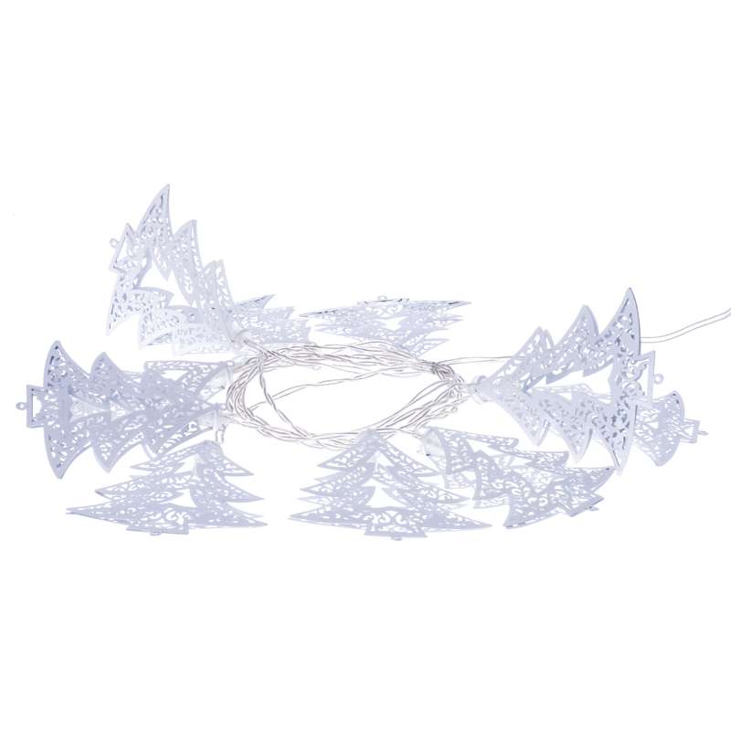 LED vánoční řetěz stromečky 0,6W teplé světlo, 1,35m, časovač, na baterie LED vánoční řetěz stromečky 0,6W teplé světlo, 1,35m, časovač, na baterie