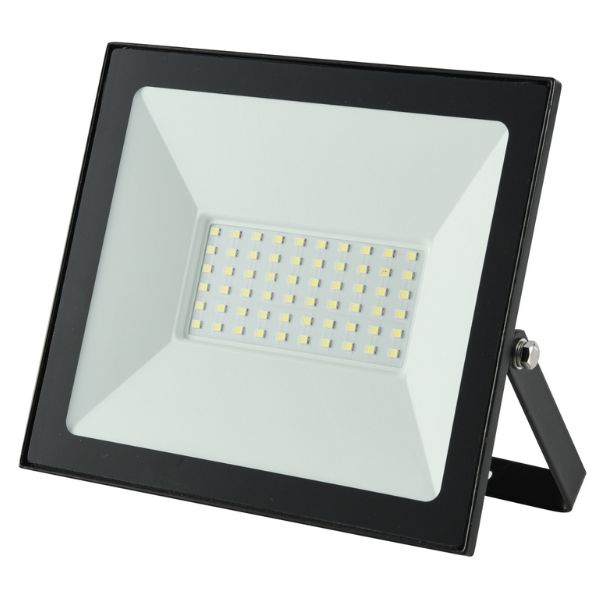 Ultratenký LED reflektor černý 50W 4000lm, denní barva světla Ultratenký LED reflektor černý 50W 4000lm, denní barva světla