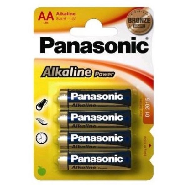 Alkalická tužková baterie AA (LR6) Panasonic Alkalická tužková baterie AA (LR6) Panasonic