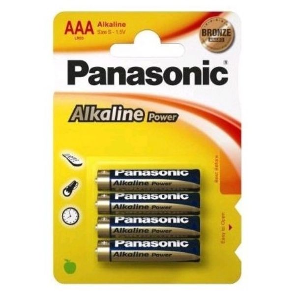 Alkalická mikrotužková baterie AAA (LR03) Panasonic Alkalická mikrotužková baterie AAA (LR03) Panasonic