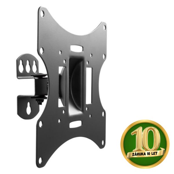 Držák na TV 23″-42″ na zeď Holmios, kloubový 30°h 20°v, nosnost 30kg, 10 let záruka Držák na TV 23″-42″ na zeď Holmios, kloubový 30°h 20°v, nosnost 30kg, 10 let záruka
