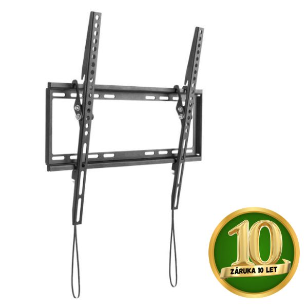 Držák na TV 32″-55″ na zeď Holmios, sklopný o 8°, nosnost 35kg, 10 let záruka Držák na TV 32″-55″ na zeď Holmios, sklopný o 8°, nosnost 35kg, 10 let záruka