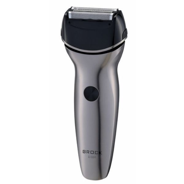Holící strojek Brock, planžetový, nabíjecí, se zastřihovačem Holící strojek Brock, planžetový, nabíjecí, se zastřihovačem