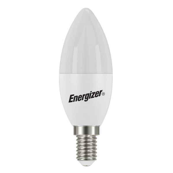 LED žárovka svíčka E14 4,9W 470lm studená, ekv. 40W, Energizer LED žárovka svíčka E14 4,9W 470lm studená, ekv. 40W, Energizer
