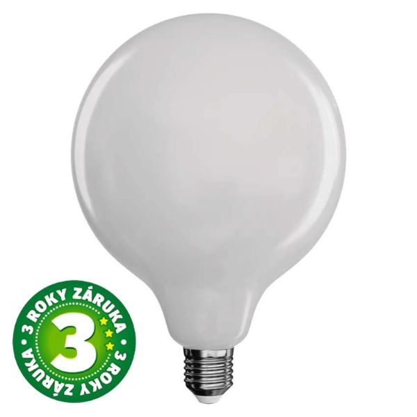 Ultra úsporná prémiová LED žárovka E27 průměr 125mm, 11W, 1521lm, teplá, ekv. 100W, 3 roky Ultra úsporná prémiová LED žárovka E27 průměr 125mm, 11W, 1521lm, teplá, ekv. 100W, 3 roky